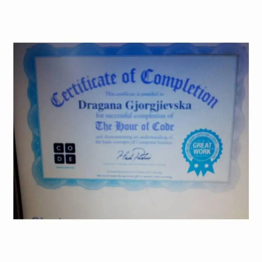 Hour of code 2018 1