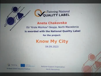 ETwinning oznaka za kvalitet 1